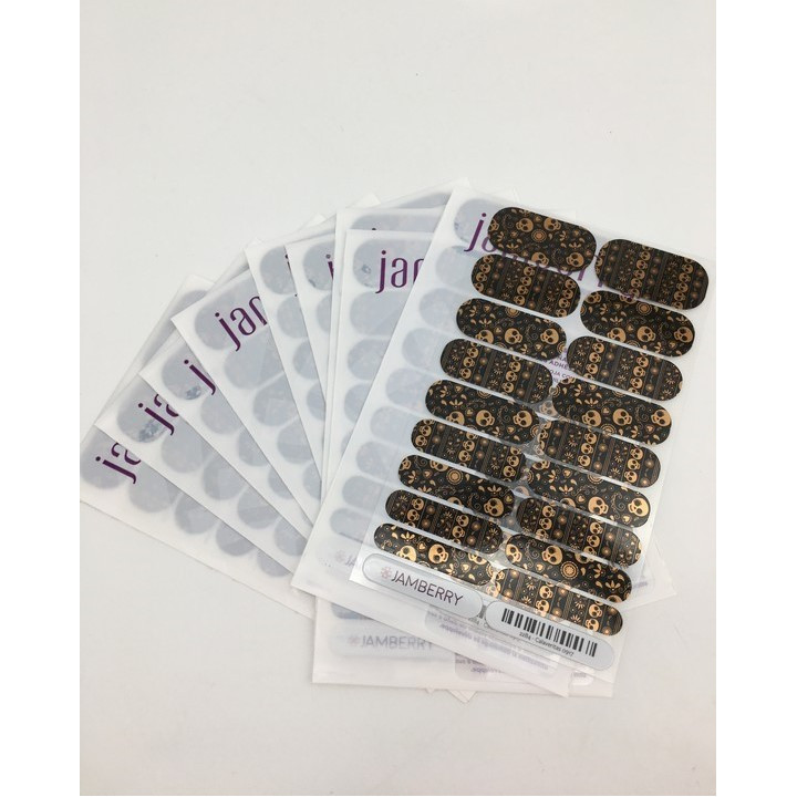 Nehtový wrap Jamberry 22B4 - Calaveritas 0917, 10ks
