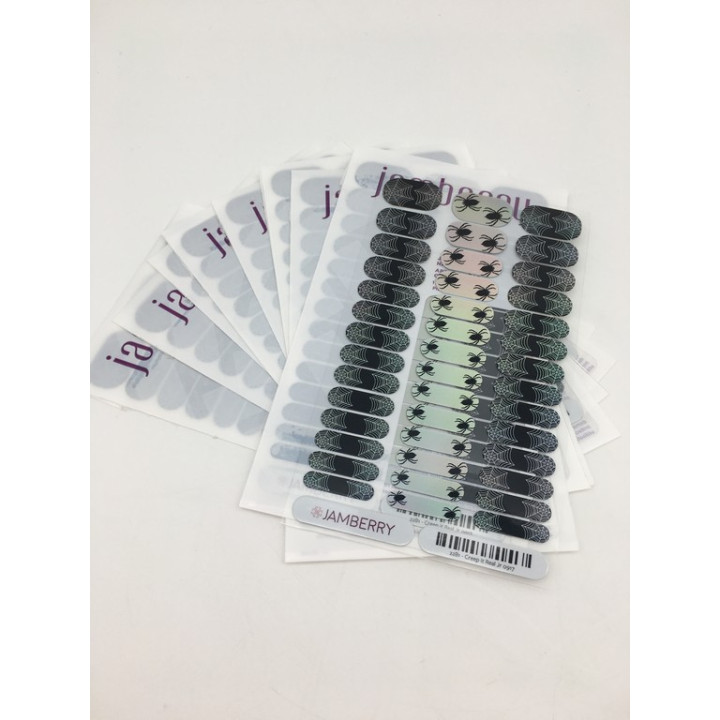 Nehtový wrap Jamberry 22B1 - Creep It Real Jr 0917, 10ks
