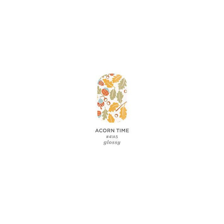 Nehtový wrap Jamberry 41A5 - Acorn Time 0916, 10ks