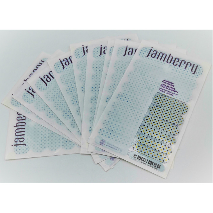 Nehtový wrap Jamberry 79A7 - Connect The Dots 0916, 10ks