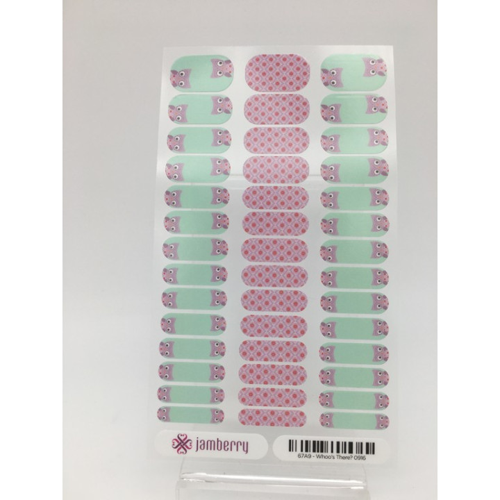 Nehtový wrap Jamberry 67A9 - Whoo´s There? 0916