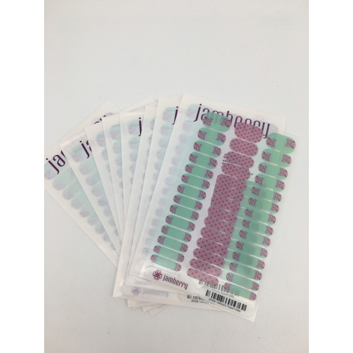 Nehtový wrap Jamberry 67A9 - Whoo´s There? 0916, 10ks