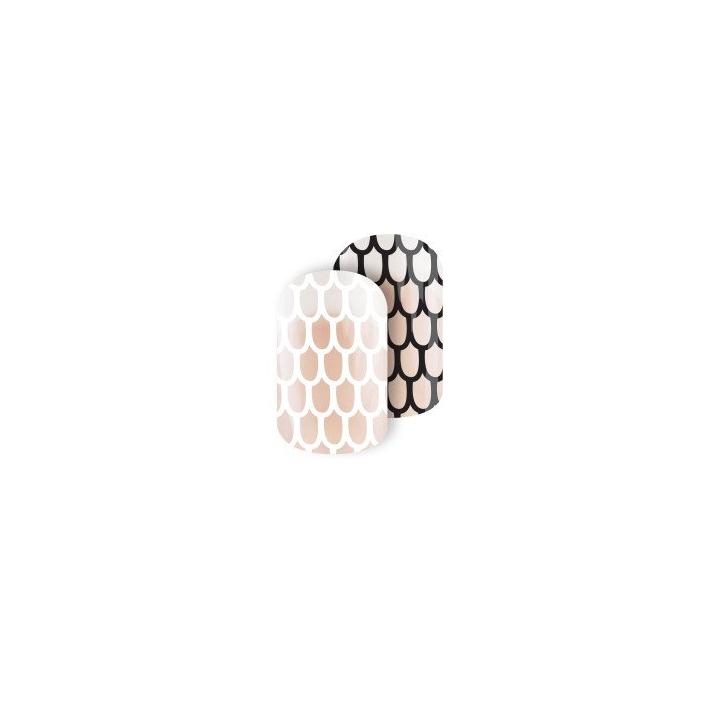 Nehtový wrap Jamberry 91C5 - Scales & Tales 0317, 10ks