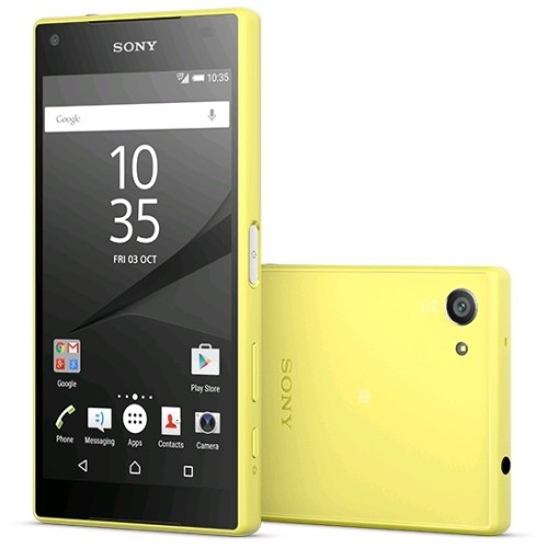 Mobilní telefon Sony Xperia Z5 Compact (E5823) 2/32GB, Single SIM, Yellow