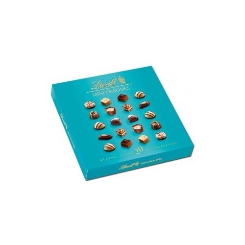 Čokoládové pralinky z mléčné a hořké čokolády Lindt Mini Pralinés, 100g