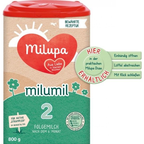 Kojenecké mléko Milupa Milumil 2, 800 g