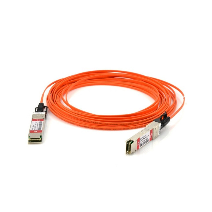 Aktivní optický kabel Avaya, AA1404028-E6, 40Gbps, 10m, červená