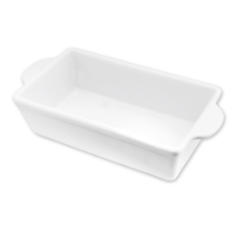 Porcelánová zapékací miska na lasagne Kivy 30x22x 8 cm, bílá