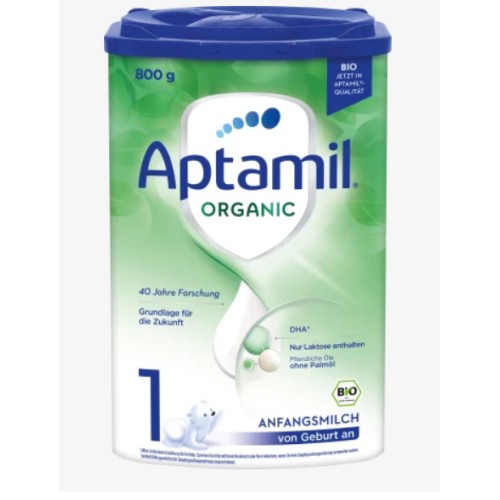 Počáteční mléko Aptamil 1 Organic Bio, 800g