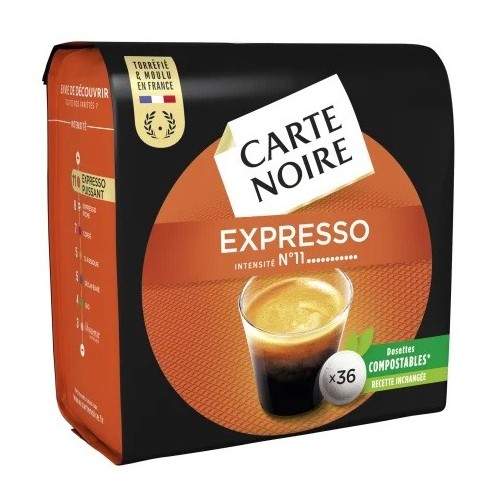 Kávové pody Carte Noire expresso, 36 ks