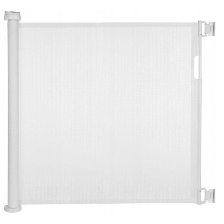 Svinovací bezpečnostní zábrana 146 x 89 cm, bílá