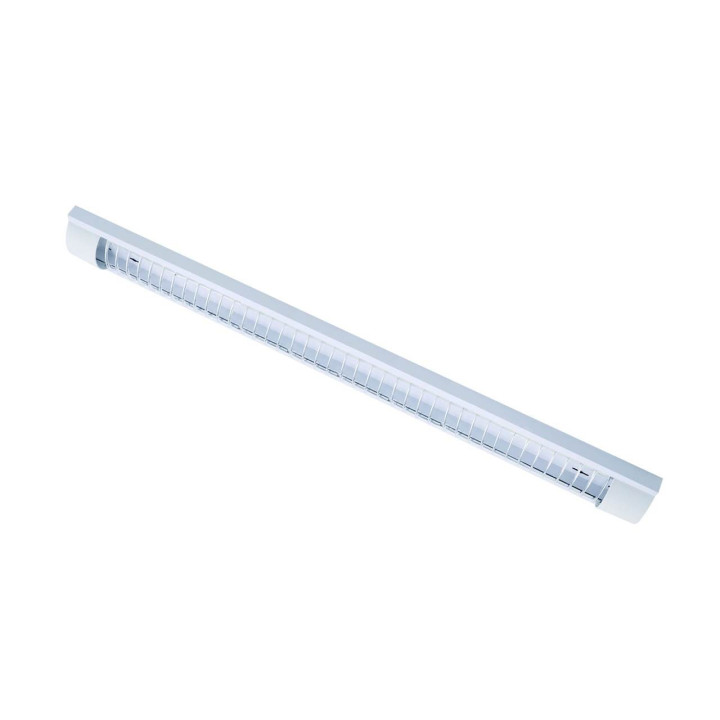 Stropní lineární osvětlení s mřížkou POGO LED G13, 2x36W , 123,6 cm