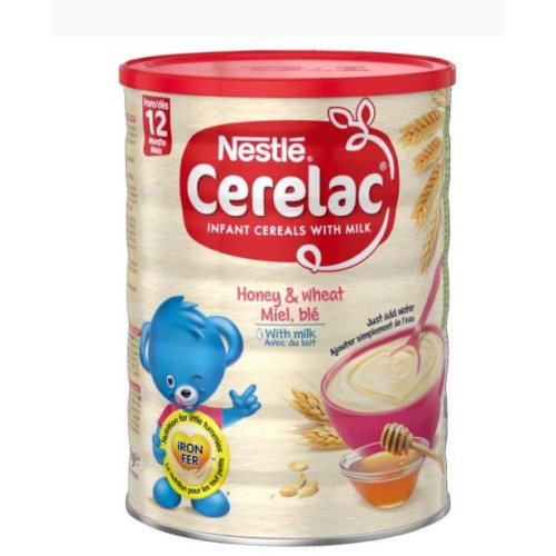 Dětská kaše Nestlé Cerelac Med a pšenice s mlékem, 1kg