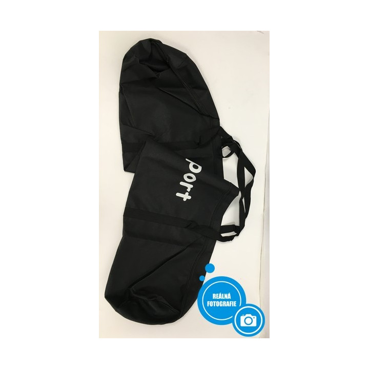 Přenosná taška FbSport 115 x O 25 cm, černá