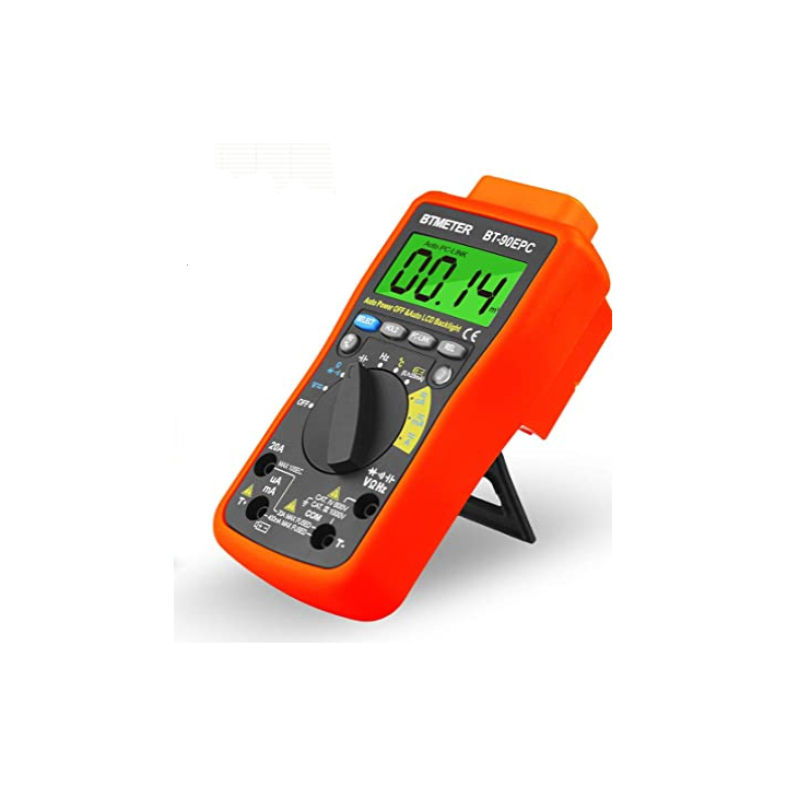 Digitální multimetr BTMETER BT-90EPC, oranžová