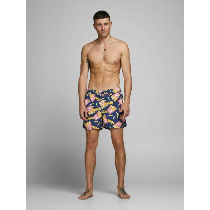 Pánské koupací kraťasy Jack&Jones jjiaruba jjswimshorts akm food, vel. EU 128