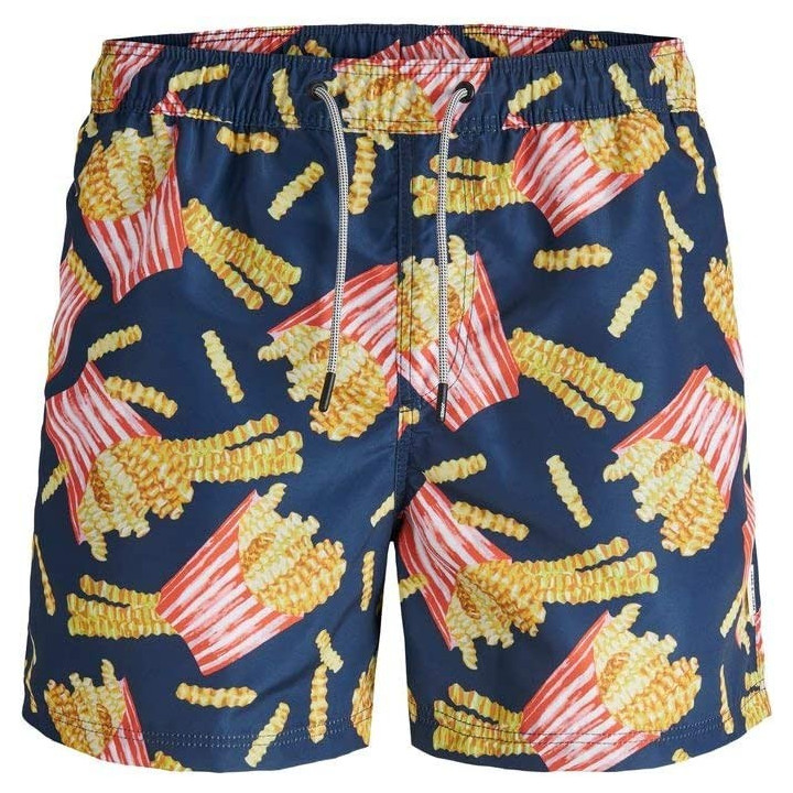Pánské koupací kraťasy Jack&Jones jjiaruba jjswimshorts akm food, vel. EU 128