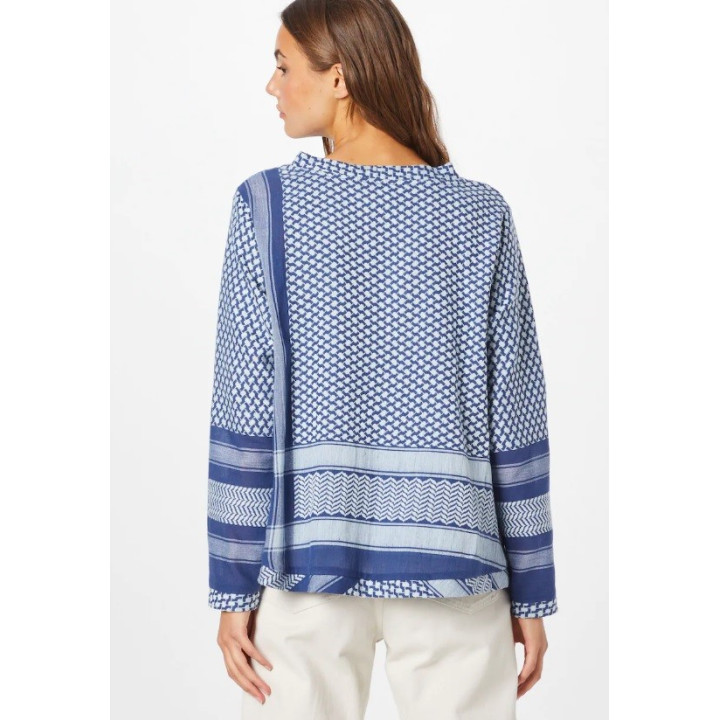 Dámská halenka Cecilie Copenhagen vel. XS - chladná modrá