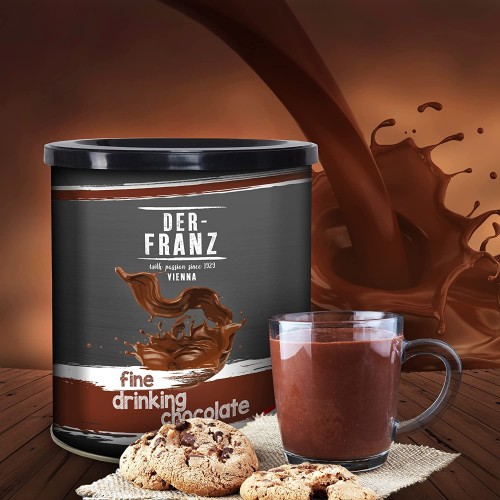 Instantní čokoláda s 26% kakaa Der-Franz, 500 g