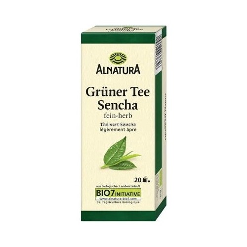 Zelený čaj Alnatura Sencha, 20 x 1,5g