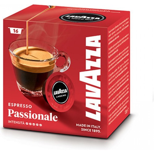 Kávové kapsle Lavazza Espresso Passionale 100% arabica, 16 kapslí