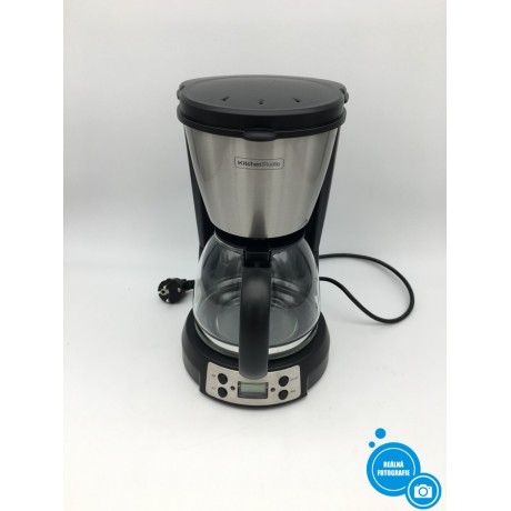 Poloautomatický kávovar Kitchen Studio KSMD250T, 1,5 L, 900 W, nerez