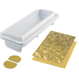 Forma na pečení Backform Wood Diamond 3D