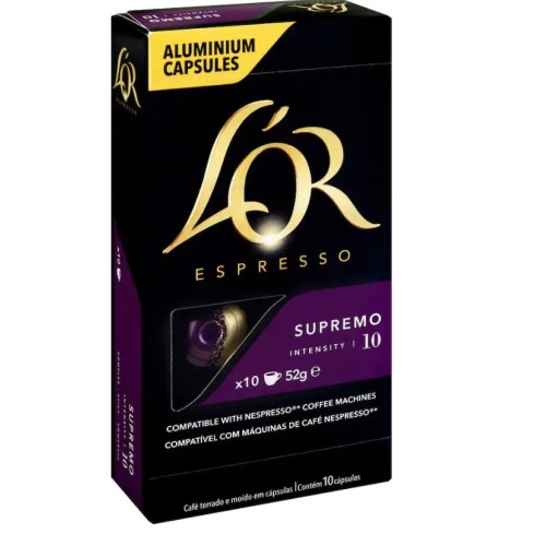 Kávové kapsle L´or Espresso Supremo, 10ks