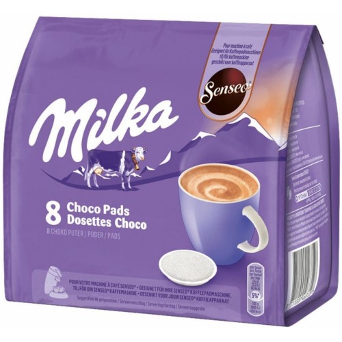 Pody Milka Senseo čokoláda, 8 ks