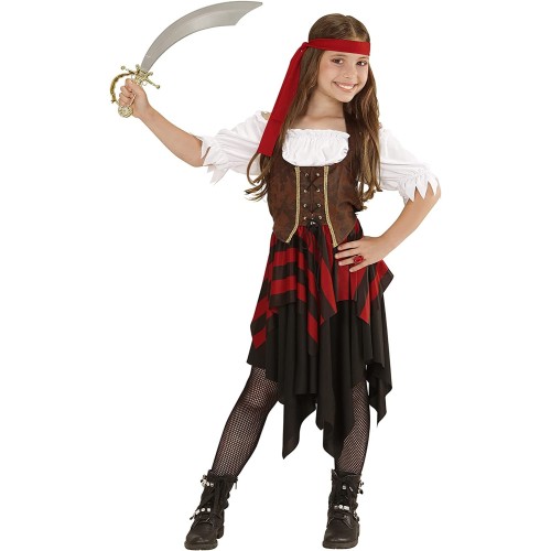 Dětský pirátský kostým Widmann 05596, vel. 128