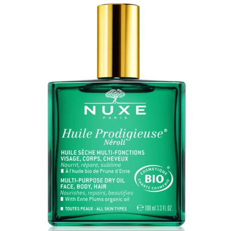 Multifunkční suchý olej na obličej, tělo a vlasy Nuxe Huile Prodigieuse Néroli, 100 ml