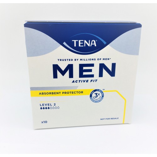Inkontinenční vložky pro muže Tena Men active fit level 2, 10ks