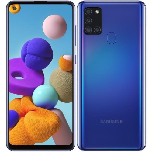 Mobilní telefon Samsung Galaxy A21s, 3GB/32GB, Dual SIM, Blue