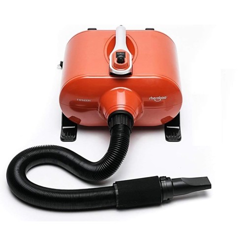 Vysoušeč chlupů pro domácí mazlíčky Shernbao DHD-3000F, oranžová