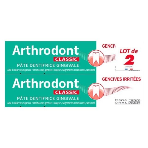 Zubní pasta Arthrodont classic 2x75 ml