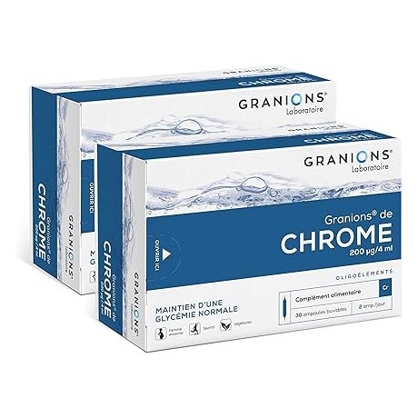 Doplněk stravy Granions Chrome 200 µg, 60 x 4 ml