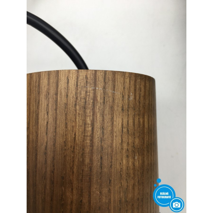 LED závěsné svítidlo Matiere GU10, černohnědá