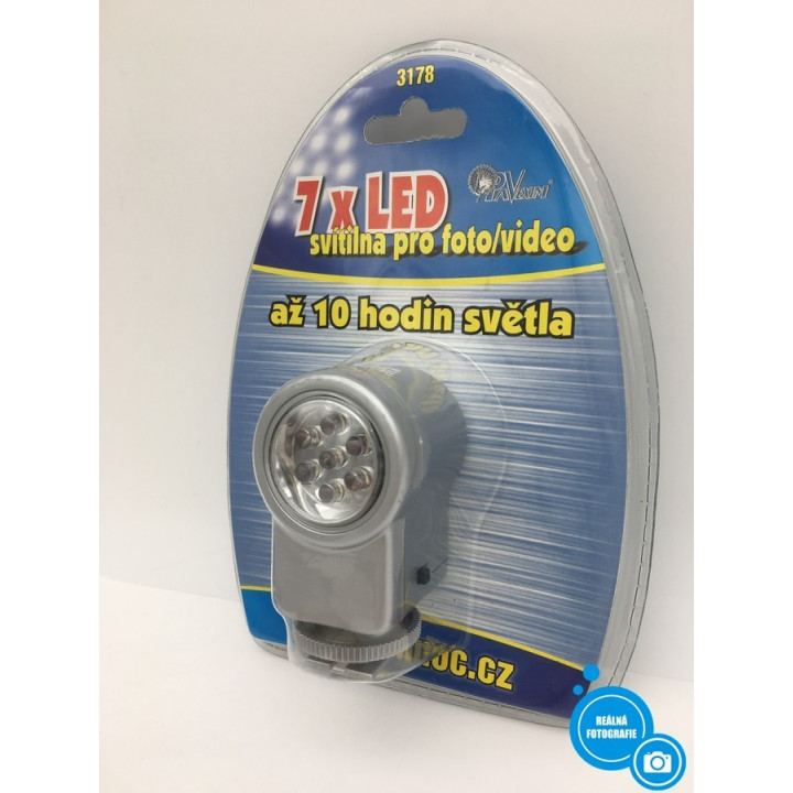 Svítilna pro foto/video PaVexim 3178, 7 x LED