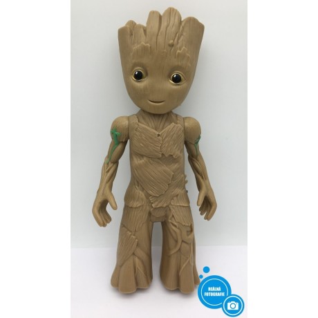 Hrající figurka Groota, 28cm, hnědá
