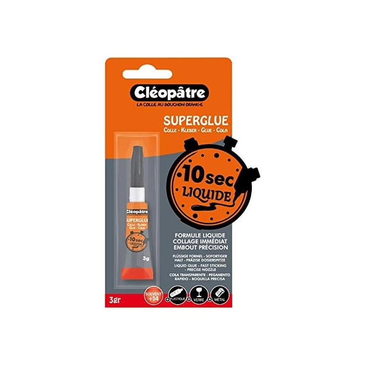 Tekuté lepidlo Cléopâtre BLSGL-3, 3 g