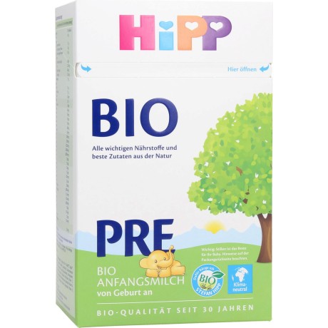 Počáteční mléko HiPP Bio PRE, 600g