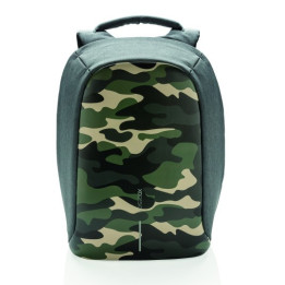 Městský bezpečnostní batoh Bobby Compact Print, 14", XD Design, camouflage green