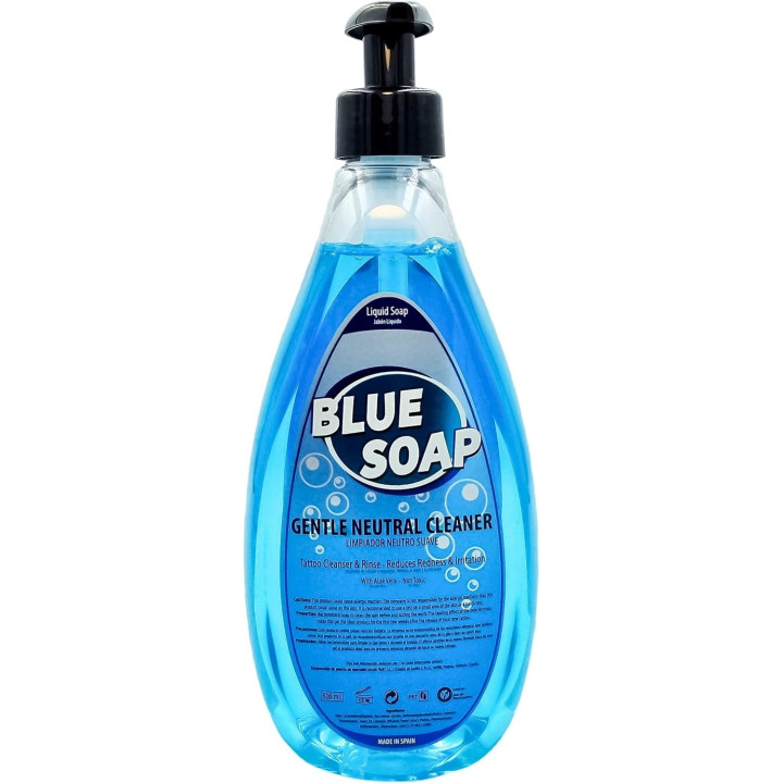 Dezinfekční přípravek před a po tetování Blue soap Viking-Ink B&W, 500 ml
