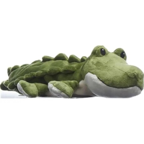 Hřejivý plyšák aligátor Warmies, 20 cm, zelená