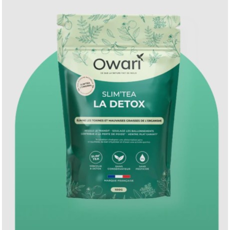 Sypaný čaj na hubnutí Owari Slim Tea La Detox, 100 g