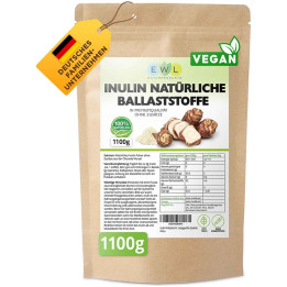 Inulinový prášek Ewl Naturprodukte Inulin Natürliche Ballaststoffe, 1100g