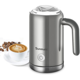 Napěňovač mléka Sunmaki MF-3050, 500 W, šedá