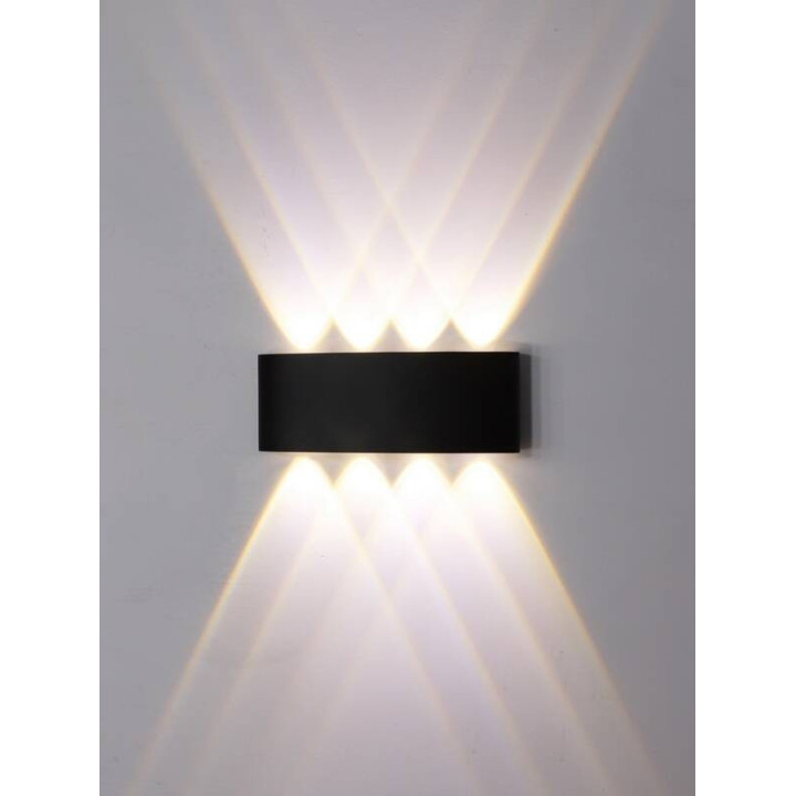 Nástěnné svítidlo s dálkovým ovládáním Top Light Ray C, černá
