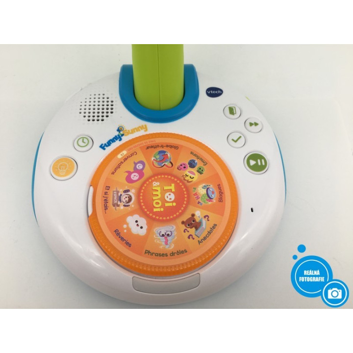 Interaktivní lampa pro děti Vtech Funny Sunny, 3-8 let