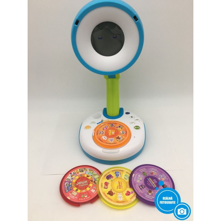 Interaktivní lampa pro děti Vtech Funny Sunny, 3-8 let